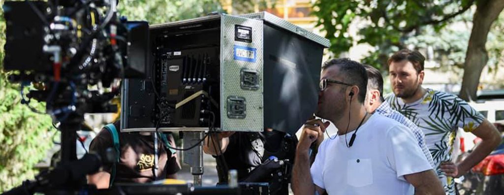 Mansour Forouzesh behind the scenes of When I Killed the Cat